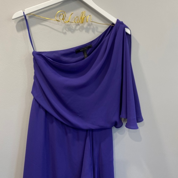 BCBGMaxAzria Kendal One Shoulder Maxi Dress - Picture 4 of 11